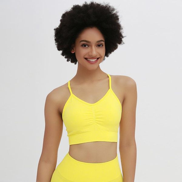 shockproof adjustable shoulder strap vest-style underwear fitness women's navel exposed breathable yoga running sports bra outfit
shockproof adjustable shoulder strap vest-style underwear fitness women's navel exposed breathable yoga running sports bra outfit