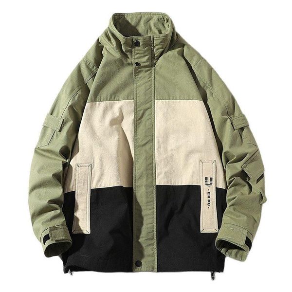 men's jackets cw 2021 men casual fashion autumn jacket trend letter printing style pocket male, Black;brown
men's jackets cw 2021 men casual fashion autumn jacket trend letter printing style pocket male, Black;brown