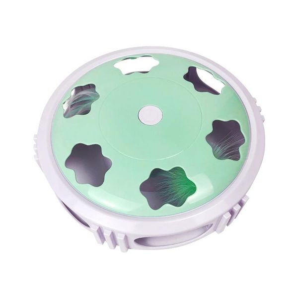 cat toys electric turntable automatic rotation feather round funny toy flashing play plate sliding shaft
cat toys electric turntable automatic rotation feather round funny toy flashing play plate sliding shaft
