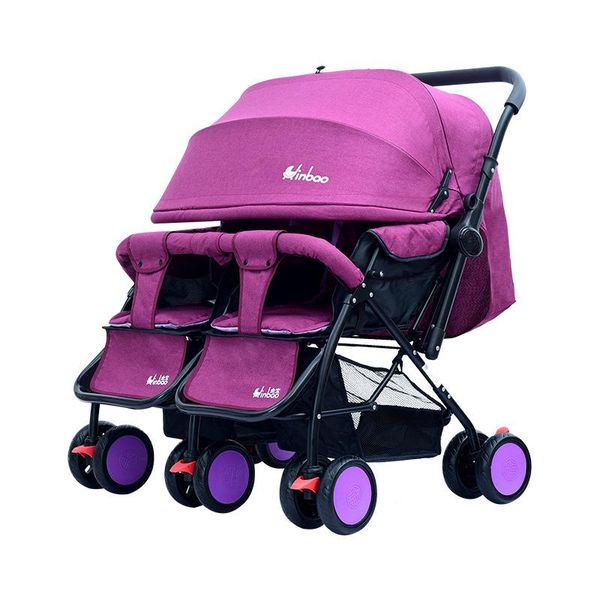 ultra-lightweight two-way twin baby cart foldable absorber can sit and lie down children's car strollers#
ultra-lightweight two-way twin baby cart foldable absorber can sit and lie down children's car strollers#