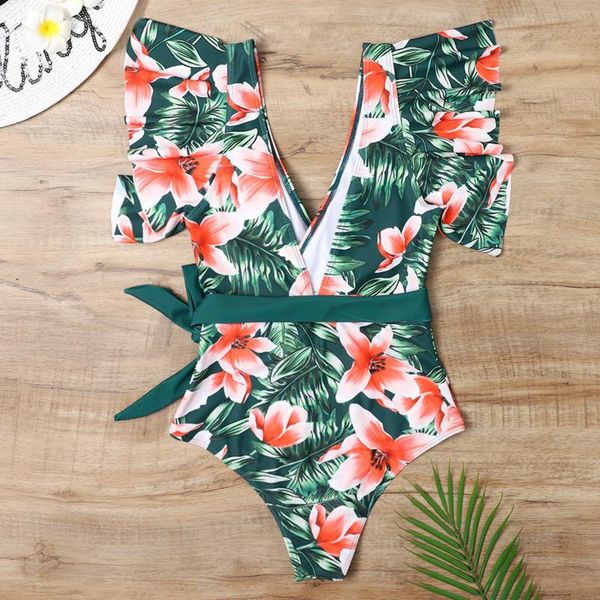women's swimwear 2021 ruff leaf swimsuit women one piece swim suit floral momokini summer beach bathing bikini maillot, White;black
women's swimwear 2021 ruff leaf swimsuit women one piece swim suit floral momokini summer beach bathing bikini maillot, White;black