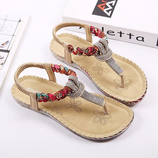 sandals summer women shoes 2021 fashion elastic band ethnic casual ladies beach female zapatos mujer, Black
sandals summer women shoes 2021 fashion elastic band ethnic casual ladies beach female zapatos mujer, Black