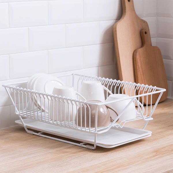 1-tier dish drying rack with drainboard drainer kitchen light duty counterutensil organizer storage for home black white & organization
1-tier dish drying rack with drainboard drainer kitchen light duty counterutensil organizer storage for home black white & organization