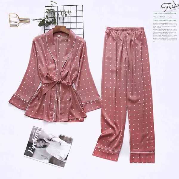 women's sleepwear lady print polka dot pink pajamas suit nightwear casual lapel 2pcs sleep set loose pyjamas home wear aoy4, Black;red
women's sleepwear lady print polka dot pink pajamas suit nightwear casual lapel 2pcs sleep set loose pyjamas home wear aoy4, Black;red