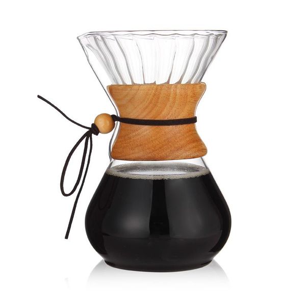 coffee pots classic glass pot wooden handle heat resistant pour over maker manual coffeemakerhand dripper wj602
coffee pots classic glass pot wooden handle heat resistant pour over maker manual coffeemakerhand dripper wj602