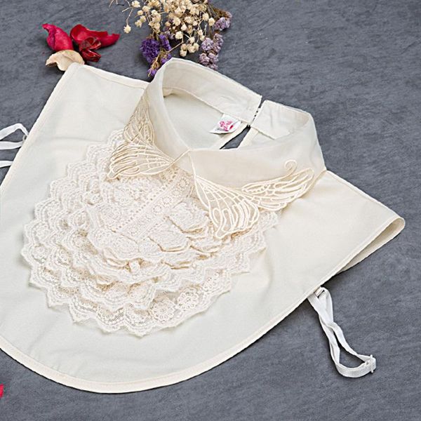 women's blouses & shirts decorative tip collar sweet shirtn fashion girl floral detachable false decoration lovely princess collares wo, White
women's blouses & shirts decorative tip collar sweet shirtn fashion girl floral detachable false decoration lovely princess collares wo, White