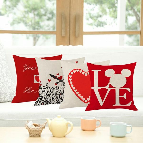 pillow case valentine's day series square pillowcases love letter pattern cushion cover linen
pillow case valentine's day series square pillowcases love letter pattern cushion cover linen