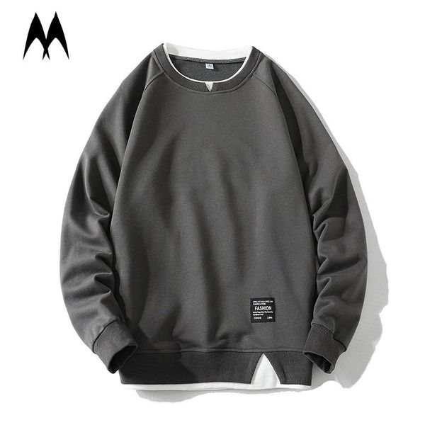 men's hoodies & sweatshirts fashion print autumn mens sweatshirt o-neck long sleeve solid color casual pullover men loose streetwear, Black
men's hoodies & sweatshirts fashion print autumn mens sweatshirt o-neck long sleeve solid color casual pullover men loose streetwear, Black