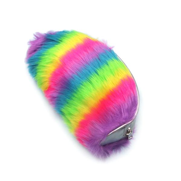 pencil bags creative rainbow color plush case multifunctional cosmetic stationery storage bag du55
pencil bags creative rainbow color plush case multifunctional cosmetic stationery storage bag du55