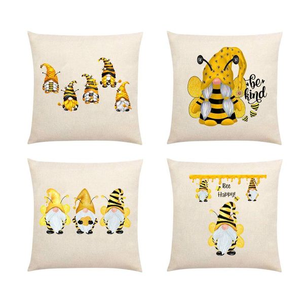 4pcs cushion cover pillow case bee decorative sofa bedroom couch square honeybees for cushion/decorative
4pcs cushion cover pillow case bee decorative sofa bedroom couch square honeybees for cushion/decorative
