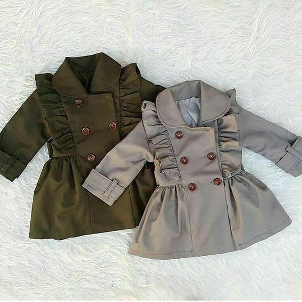 coat blotona toddlers girl bandage casual jacket windbreaker dress long ruffle trench outwear 2-7t, Blue;gray
coat blotona toddlers girl bandage casual jacket windbreaker dress long ruffle trench outwear 2-7t, Blue;gray
