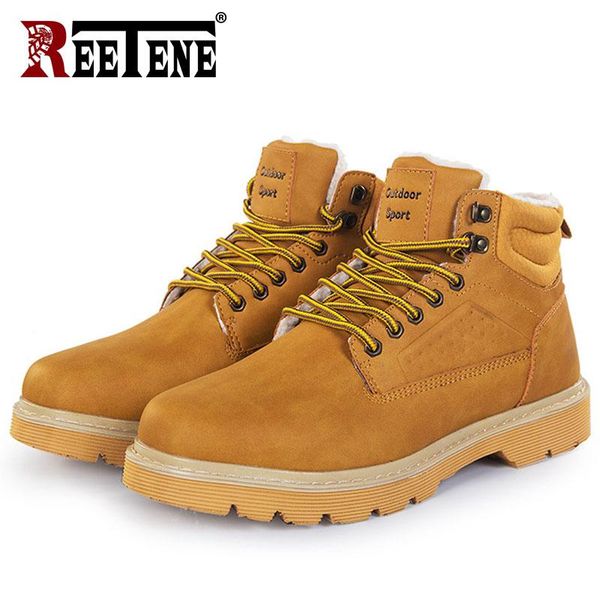 boots reetene 2021 classic casual men fashion yellow comfortable fur warm male footwear non-slip snow for, Black
boots reetene 2021 classic casual men fashion yellow comfortable fur warm male footwear non-slip snow for, Black