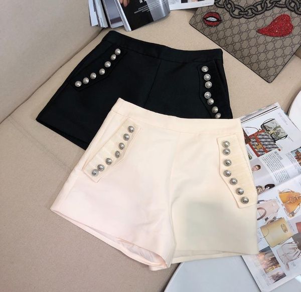 women's shorts fashion 2021ss summer women high waist buttons pants for ladies gdnz 5.16, White;black
women's shorts fashion 2021ss summer women high waist buttons pants for ladies gdnz 5.16, White;black