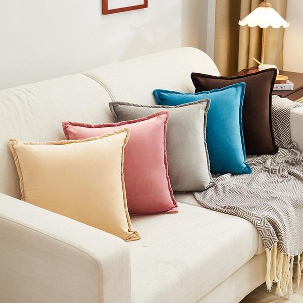 cushion/decorative pillow 2022 solid covers soft velvet pink beige yellow gray cushion cover home decorative for sofa bed 45x45cm/50x50cm
cushion/decorative pillow 2022 solid covers soft velvet pink beige yellow gray cushion cover home decorative for sofa bed 45x45cm/50x50cm