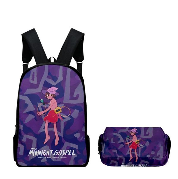 backpack the midinght gospel school set 2 pieces boys girls backpacks travel crossbody bag pencil case children kids
backpack the midinght gospel school set 2 pieces boys girls backpacks travel crossbody bag pencil case children kids