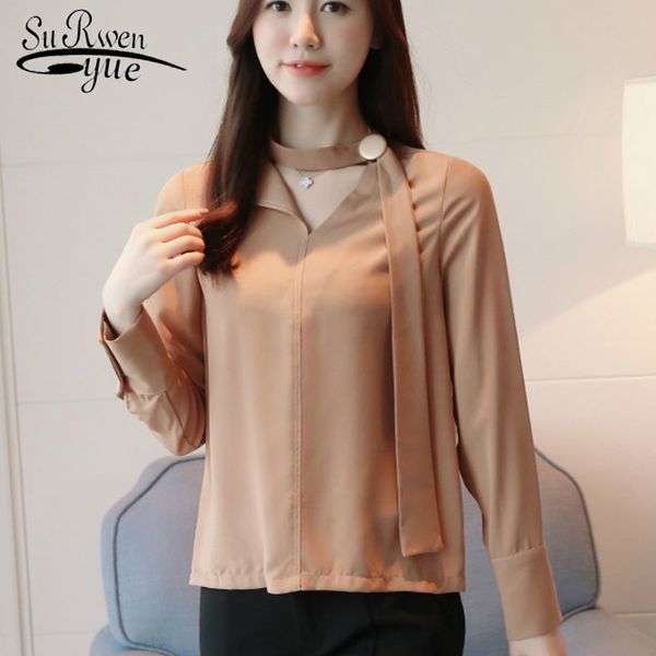 autumn chiffon fashion and elegant women blouses ol long sleeve shirt female clothes blusa 1523 45 210521, White
autumn chiffon fashion and elegant women blouses ol long sleeve shirt female clothes blusa 1523 45 210521, White