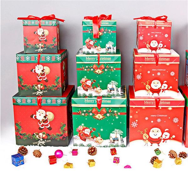 gift wrap s/m/l square christmas paper box festival boxes cartoon santa claus cakes desserts sweets package case portable wr
gift wrap s/m/l square christmas paper box festival boxes cartoon santa claus cakes desserts sweets package case portable wr