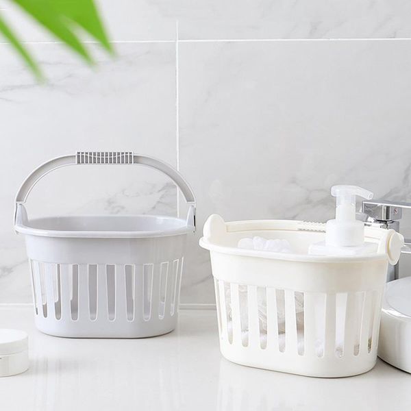 simple portable hollow reusable plastic bathroom storage organizer basket home for toys toiletries ednu888 bottles & jars
simple portable hollow reusable plastic bathroom storage organizer basket home for toys toiletries ednu888 bottles & jars