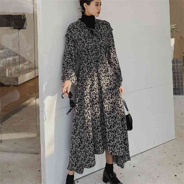 robe ete femme autumn women floral print boho chiffon dress turtleneck long sleeve vintage holiday beach midi 210514, Black;gray
robe ete femme autumn women floral print boho chiffon dress turtleneck long sleeve vintage holiday beach midi 210514, Black;gray
