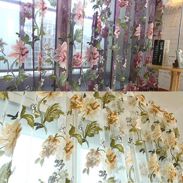 curtain & drapes window voile peony printed transparent tulle door elegant hangers glass bedroom floral lace drape panel flow y1h8
curtain & drapes window voile peony printed transparent tulle door elegant hangers glass bedroom floral lace drape panel flow y1h8