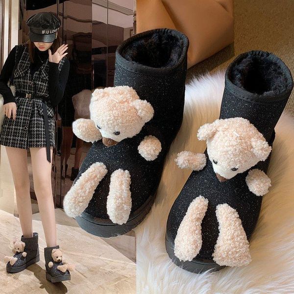 boots winter women snow woman bling bear shoes ladies ankle female casual brand black warm botas slip on
boots winter women snow woman bling bear shoes ladies ankle female casual brand black warm botas slip on