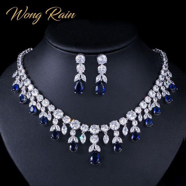wong rain luxury 925 sterling silver sapphire emerald z gemstone birthstone necklace/earrings bridal jewelry sets wholesale bracelet, ea, Black
wong rain luxury 925 sterling silver sapphire emerald z gemstone birthstone necklace/earrings bridal jewelry sets wholesale bracelet, ea, Black