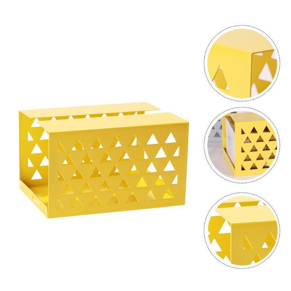 tissue boxes & napkins 1pc decorative box household storage iron craft (yellow)
tissue boxes & napkins 1pc decorative box household storage iron craft (yellow)