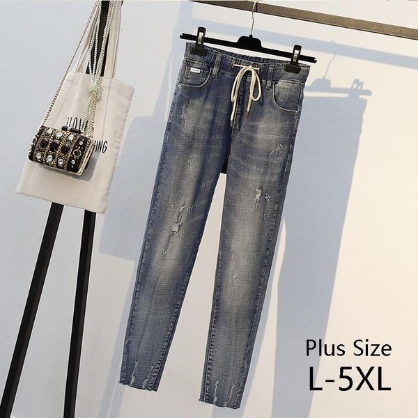 women plus size l-5xl skinny mom jeans spring retro blue washed stretch ripped denim pants female fashion hole pencil women's
women plus size l-5xl skinny mom jeans spring retro blue washed stretch ripped denim pants female fashion hole pencil women's