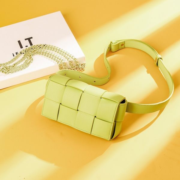 factory outlet design makaron b sense v women's 2021 new fashion woven crossbody bag waist small square bag 
factory outlet design makaron b sense v women's 2021 new fashion woven crossbody bag waist small square bag