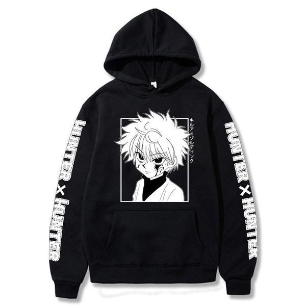 men's hoodies & sweatshirts anime x hxh killua cozy pullovers sudadera felpa moletom, Black
men's hoodies & sweatshirts anime x hxh killua cozy pullovers sudadera felpa moletom, Black