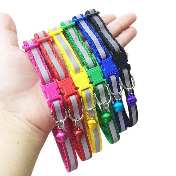 dog collars & leashes glossy reflective safety buckle collar with bell for pet dogs cats puppy kitten lovely necklace gifts..
dog collars & leashes glossy reflective safety buckle collar with bell for pet dogs cats puppy kitten lovely necklace gifts..