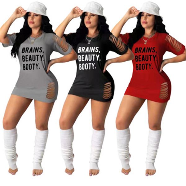 womens letter embroidered dresses fashion trend short sleeve high waist hollow out skirts designer summer female casual round neck dress, Black;gray
womens letter embroidered dresses fashion trend short sleeve high waist hollow out skirts designer summer female casual round neck dress, Black;gray