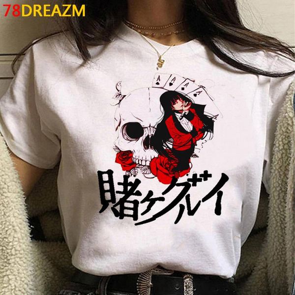 women's t-shirt kakegurui tshirt t shirt female graphic tees women aesthetic vintage harajuku kawaii couple clothes, White
women's t-shirt kakegurui tshirt t shirt female graphic tees women aesthetic vintage harajuku kawaii couple clothes, White
