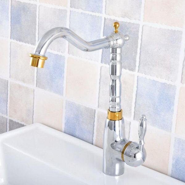 polished chrome & gold color brass swivel single handle kitchen wet bar bathroom vessel sink faucet mixer tap one hole asf814 faucets
polished chrome & gold color brass swivel single handle kitchen wet bar bathroom vessel sink faucet mixer tap one hole asf814 faucets