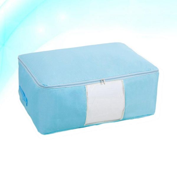 storage bags oxford cloth quilt bag washable moisture with window clothes blanket closet sweater travel luggage underwear organizer
storage bags oxford cloth quilt bag washable moisture with window clothes blanket closet sweater travel luggage underwear organizer