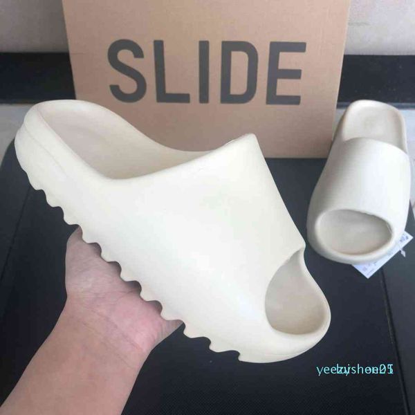 with box 2020 kanye slipper men women bone earth brown desert sand slide resin stylist shoes sandals triple black foam runner eur 5 -11 y01
with box 2020 kanye slipper men women bone earth brown desert sand slide resin stylist shoes sandals triple black foam runner eur 5 -11 y01