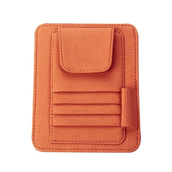 car organizer simple durable multifunctional pu leather storage pouch modern on sun visor auto part anti-wear accessories
car organizer simple durable multifunctional pu leather storage pouch modern on sun visor auto part anti-wear accessories