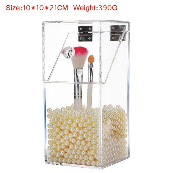 bathroom storage & organization clear makeup brushes box cosmetic beauty brush container pencil lipstick holder tools bucket with lid
bathroom storage & organization clear makeup brushes box cosmetic beauty brush container pencil lipstick holder tools bucket with lid