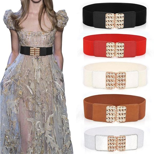 belts rhinestone wide waistbands women fashion dress simple elastic waist belt slim cummerbund strap, Black;brown
belts rhinestone wide waistbands women fashion dress simple elastic waist belt slim cummerbund strap, Black;brown