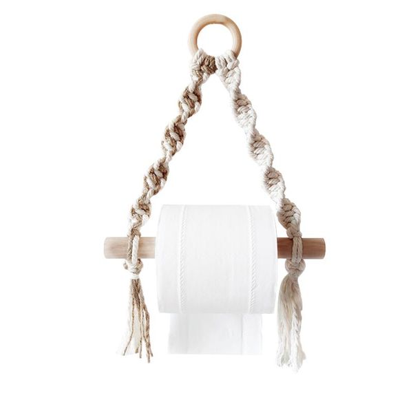 toilet paper holders punch towel tapestry macrame hand-woven holder bathroom vintage organizer nordic hanging rope home decoration
toilet paper holders punch towel tapestry macrame hand-woven holder bathroom vintage organizer nordic hanging rope home decoration