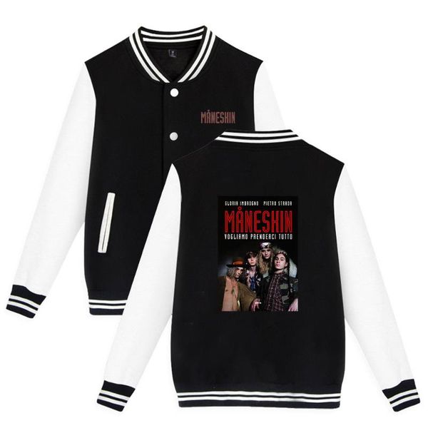 men's jackets wawni maneskin baseball jacket polyester plus cotton singer trendy casual d harajuku print, Black;brown
men's jackets wawni maneskin baseball jacket polyester plus cotton singer trendy casual d harajuku print, Black;brown