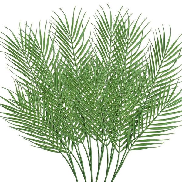 pack artificial palm leaves 18 faux plants fake leaf greenery tropical tree for decorative flowers & wreaths
pack artificial palm leaves 18 faux plants fake leaf greenery tropical tree for decorative flowers & wreaths