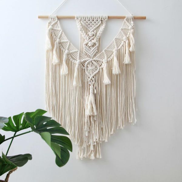 55x70cm macrame wall hanging art woven tapestry hand-woven pendant bohemian crafts home bedroom decoration gorgeous tapestries
55x70cm macrame wall hanging art woven tapestry hand-woven pendant bohemian crafts home bedroom decoration gorgeous tapestries