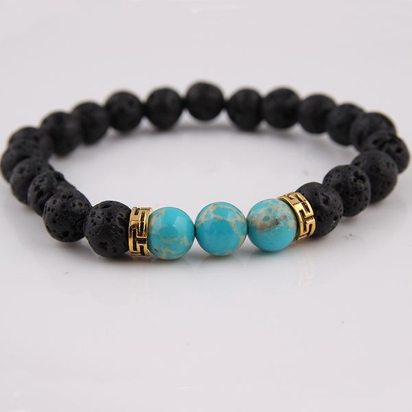 8mm designs lava rock beads strands charms bracelets women's essential oil diffuser natural stone beaded bangle chakra crafts fashion j, Black
8mm designs lava rock beads strands charms bracelets women's essential oil diffuser natural stone beaded bangle chakra crafts fashion j, Black