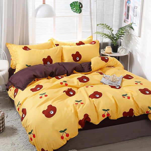 bedding sets cartoon brown bear kawaii comforter set cute luxury fashion kids king twin size bed linen duvet cover gifts
bedding sets cartoon brown bear kawaii comforter set cute luxury fashion kids king twin size bed linen duvet cover gifts