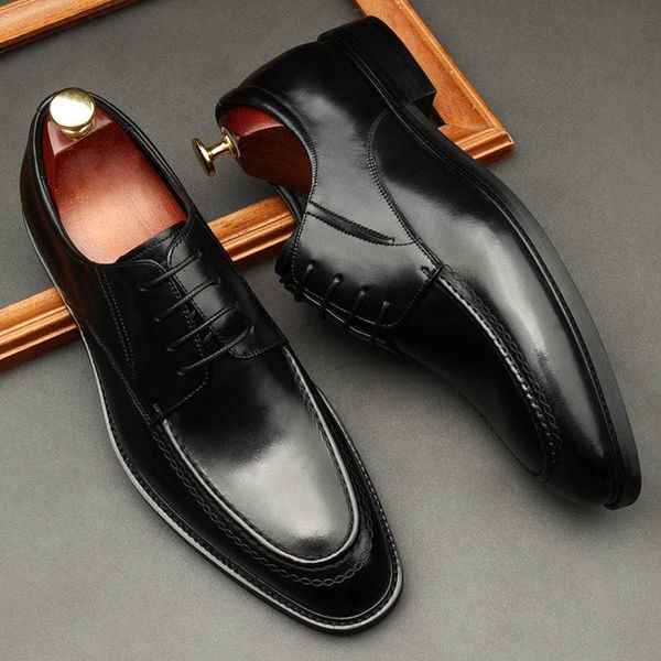 dress shoes men formal genuine leather business shoe office black oxford for elegant luxury party
dress shoes men formal genuine leather business shoe office black oxford for elegant luxury party