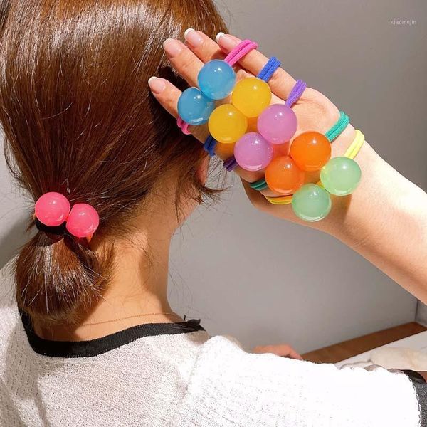 hair accessories ncmama geometric crystal ball elastic bands rubber band korea colorful for girls ties gum, Slivery;white 
hair accessories ncmama geometric crystal ball elastic bands rubber band korea colorful for girls ties gum, Slivery;white