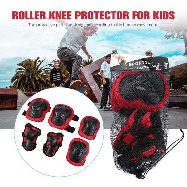 elbow & knee pads 6 pcs/set skating protective gear sets bicycle skateboard ice roller protector for adult, Black;gray
elbow & knee pads 6 pcs/set skating protective gear sets bicycle skateboard ice roller protector for adult, Black;gray