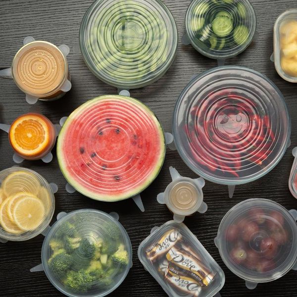 kitchen storage & organization 6-piece set of silicone fresh-keeping cover, odorless universal sealing bowl refrigerator cover
kitchen storage & organization 6-piece set of silicone fresh-keeping cover, odorless universal sealing bowl refrigerator cover
