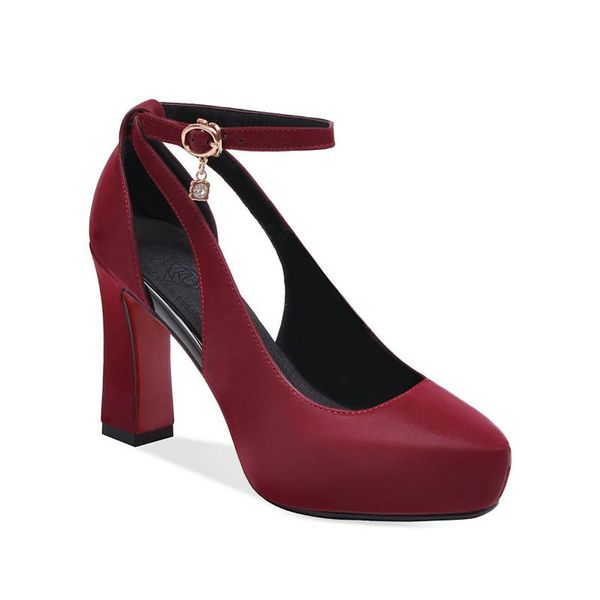 dress shoes spring 2021 fashion thick with ultra-high waterproof station 33-43 yards ankle strap women's, Black
dress shoes spring 2021 fashion thick with ultra-high waterproof station 33-43 yards ankle strap women's, Black